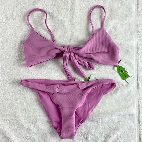 L*Space x Revolve Chloe bikini in Rosebud - Picture 3 of 7